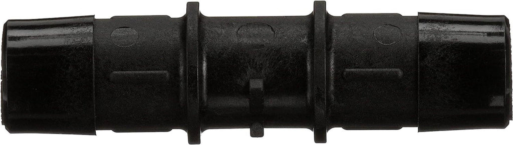 28605 Plastic Hose Connector, Black