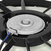 Factory Style Radiator Cooling Fan Assembly Compatible with 14-19 Corolla 1.8L,OEM-RF-0986