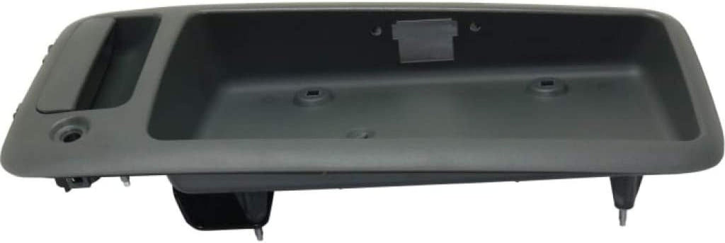 for GMC Savana 3500 Exterior Door Handle Rear - Back Door Textured Gray (1996-2002) | Trim: Base/Sle