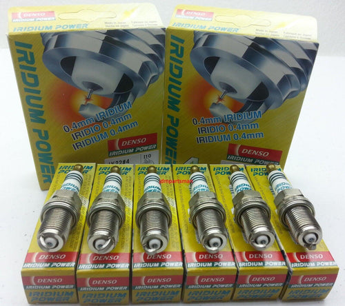 6-Denso Iridium Power Spark Plugs IK20 #5304