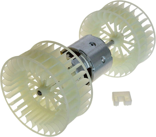 Heater Blower Motor with Dual Fan Cage Compatible with 1990-1993 MB 300SL / 1990-1993 500SL / 1993 600SL / 1994-1997 SL320 / 1994-2002 SL500 / 1994-2002 SL600