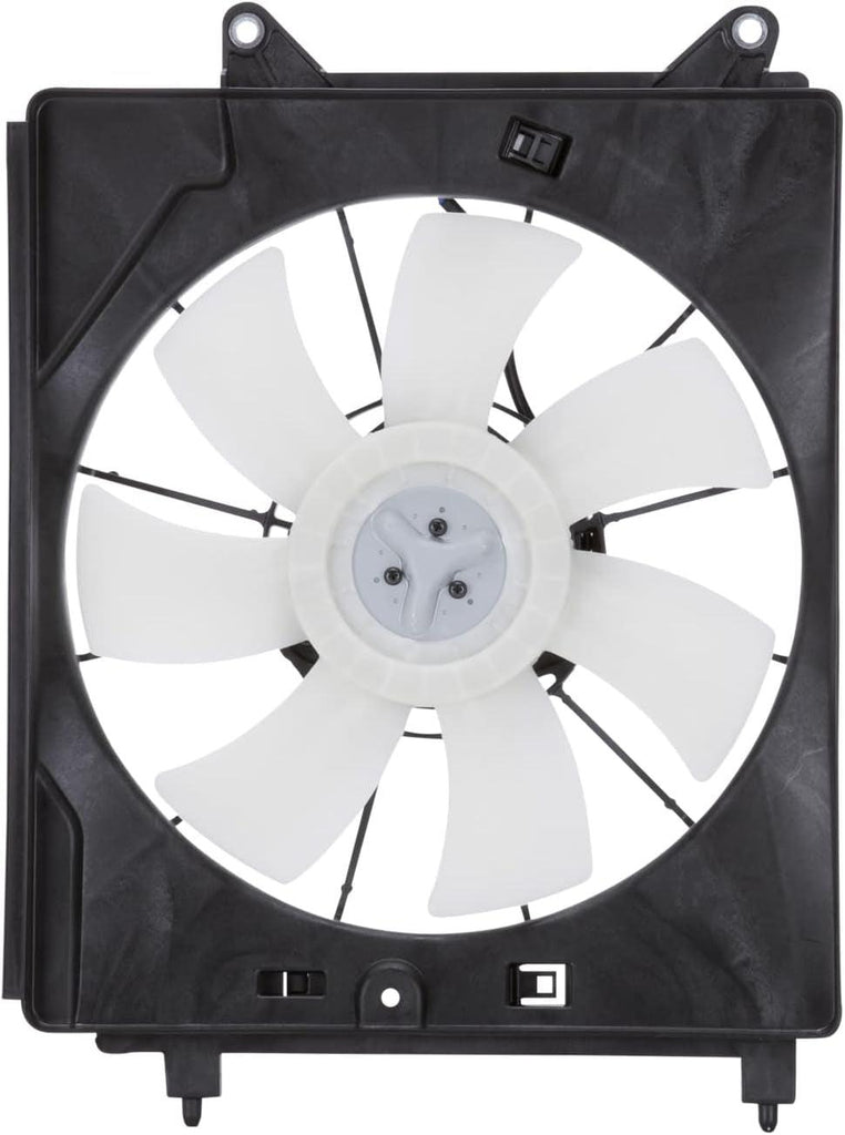 611200 Cooling Fan Assembly Compatible with 2007-2011 Honda Element , Black