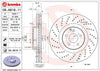 Brembo Front Disc Brake Rotor for Mercedes-Benz (09.A819.11)