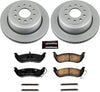 CRK5293 Coated Brake Rotor & Ceramic Brake Pads- Rear