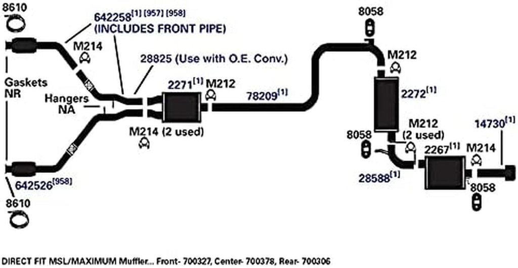 28588 Exhaust Pipe