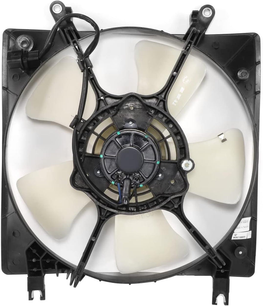 OEM-RF-0809 Factory Style Radiator Fan Assembly Compatible with 1995-1999 Sebring Avenger Eclipse 2.0L MT