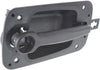 for International 4300 Exterior Door Handle Front, Passenger Side Textured Black (2008-2012) | with Key Hole| Trim: Base