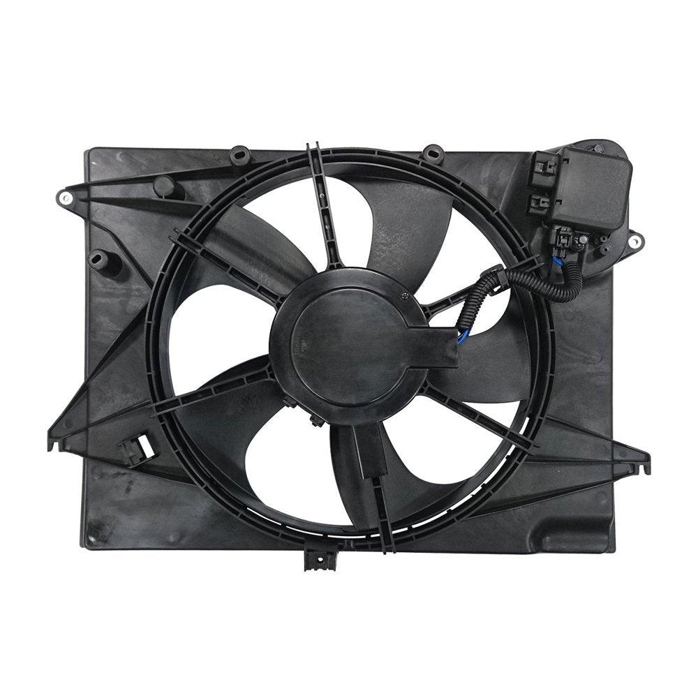 Dual Radiator and Condenser Fan Assembly