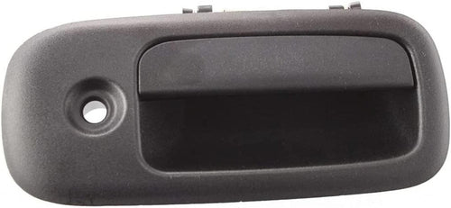 for Chevy Express 1500 Exterior Door Handle Front Passenger Side | Textured Black 2003-2009 | with Key Hole | Trim: All Submodels | GM1311152 | 25989398