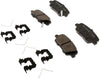 Gold 17D1916CHF1 Ceramic Rear Disc Brake Pad Kit