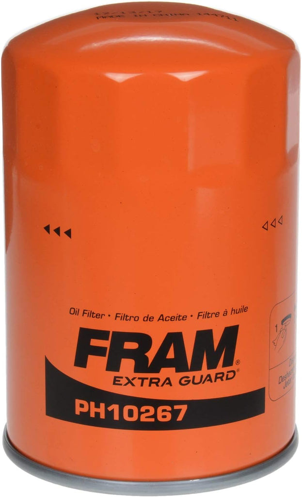 Extra Guard PH10267, 10K Mile Change Interval Spin-On Oil Filter