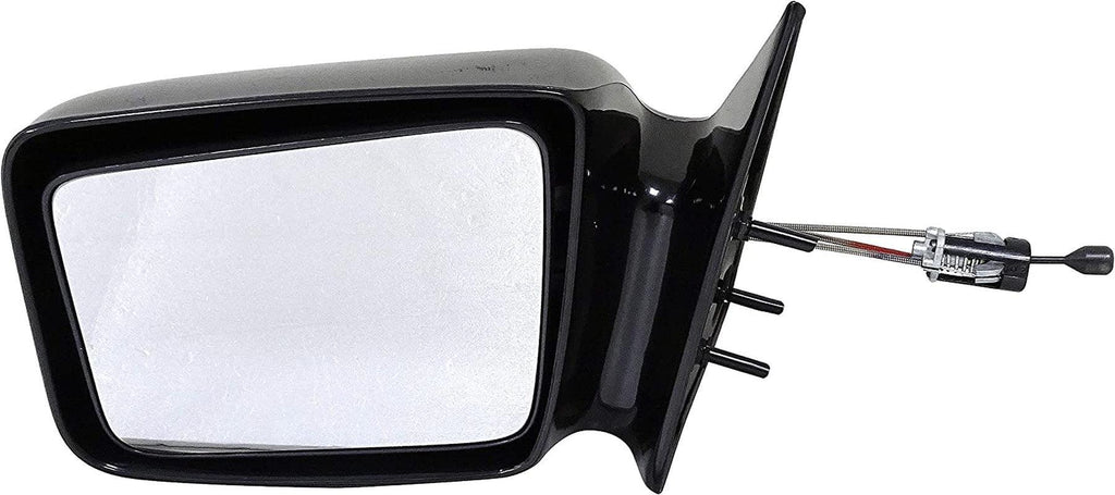 Dorman 955-377 Driver Side Manual Remote Door Mirror Compatible with Select Dodge Models, Black
