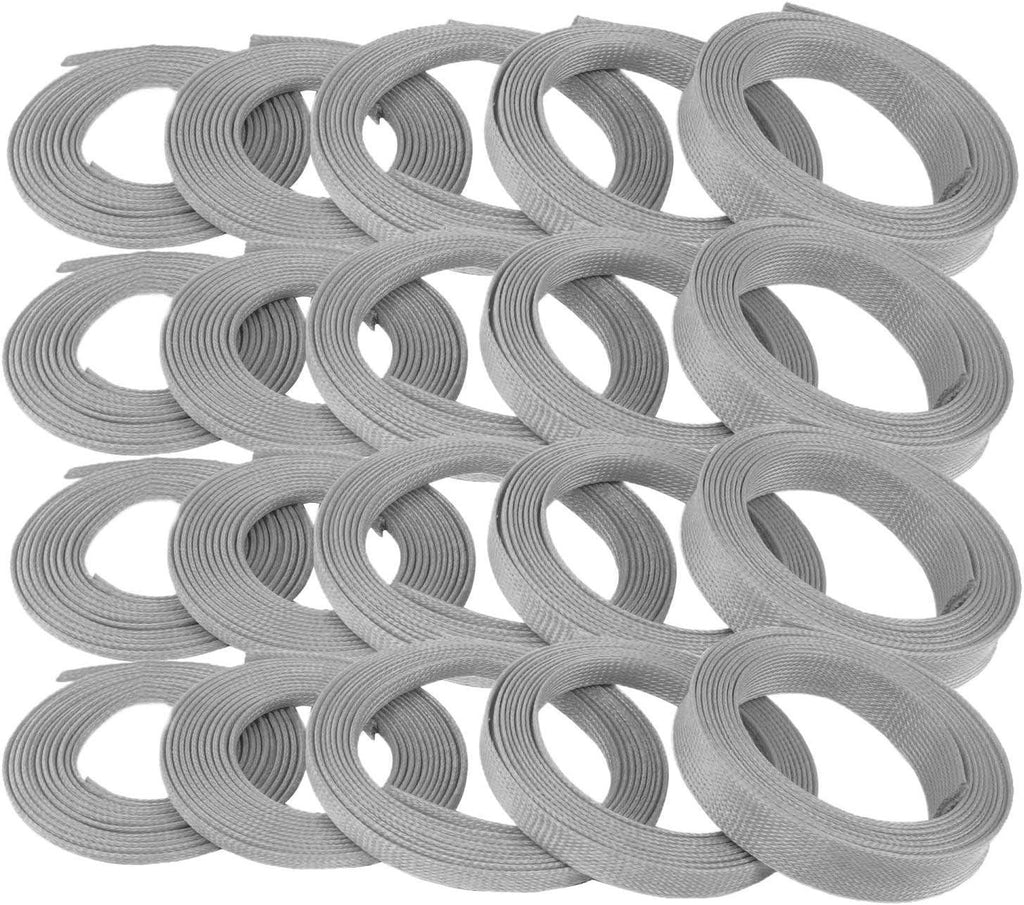 Keep It Clean  Wire Loom, 1/4" Tube, 200' Length, Gray