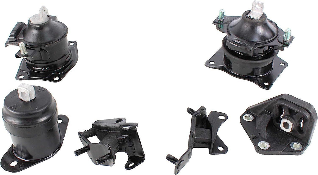 DNJ MMK1005 Complete Engine Motor & Transmission Mount Kit for 2003-2007 / Honda/Accord / 2.4L