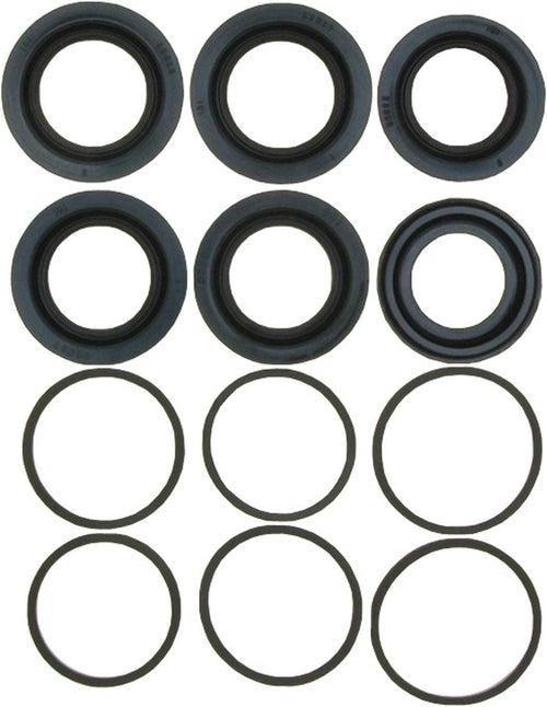 Gold 18G198 Front Disc Brake Caliper Boot and Seal Kit with Seals and Boots