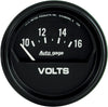 2319 Autogage Electric Voltmeter Gauge, 2.625 In.