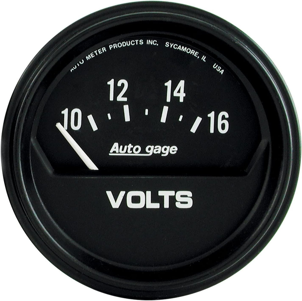2319 Autogage Electric Voltmeter Gauge, 2.625 In.