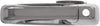 Compatible with Ram 2500 2011-2017 Exterior Door Handle Driver Side Front, Chrome | with Key Hole | Trim:All Submodels