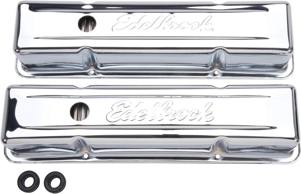 Edelbrock  Signature Series Chrome Valve Cover