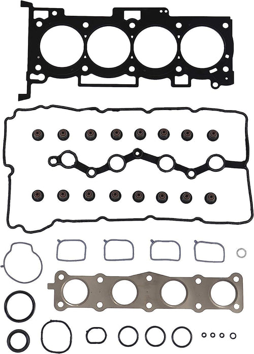 DNJ HGS194 Cylinder Head Set for 11-16 Kia, Hyundai/Optima, Sonata 2.4L L4 DOHC Naturally Aspirated HYBRID ENGINE