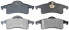 SGD791M Service Grade Semi-Metallic Disc Brake Pad Set