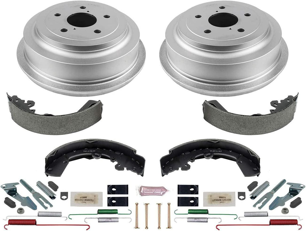 KOE15405DK Autospecialty Rear Replacement Brake Kit-Oe Brake Drums & Ceramic Brake Pads