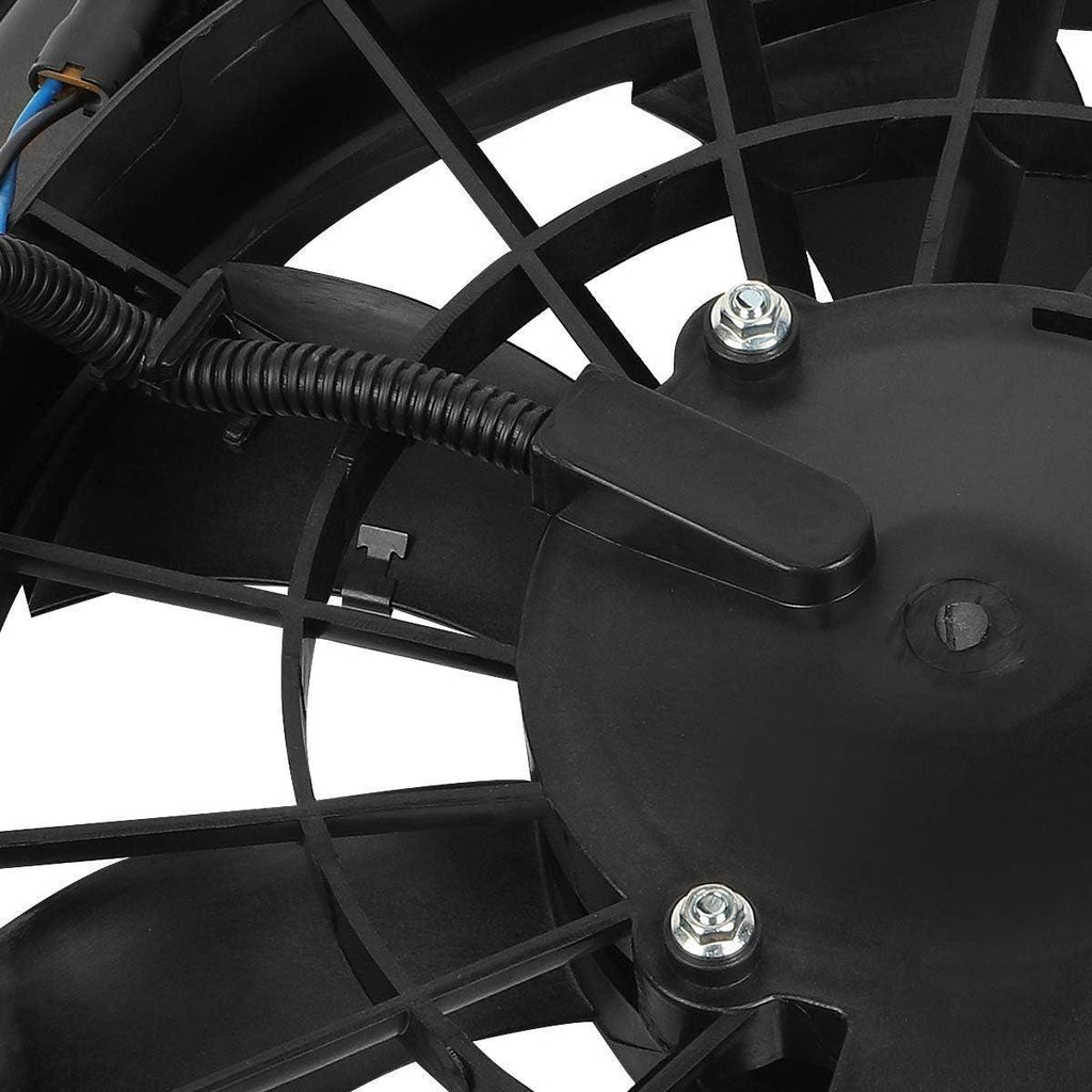 OEM-RF-0035 Factory Style Radiator Cooling Fan Assembly Cooling Efficiency Improved Direct Replacement [Compatible with 02-05 Sedona]