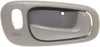 For Chevy Prizm Interior Door Handle Front or Rear Passenger Side Gray 1998-2002 | with Door Lock Hole | Trim:All Submodels | TO1353154 | 94857492