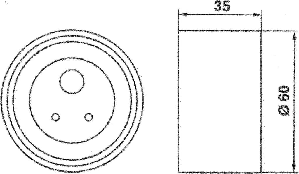 Gold T41039 Manual Timing Belt Tensioner