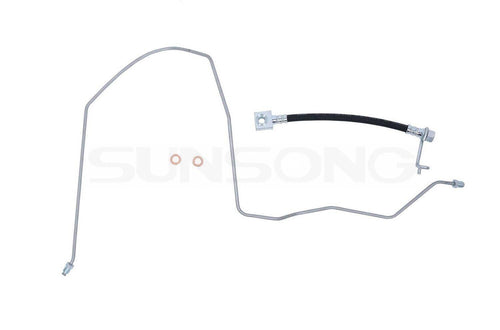 Sunsong Brake Hydraulic Hose for 05-10 F-350 Super Duty 2207175