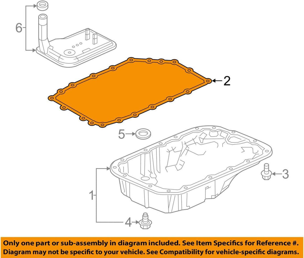 24225800, Auto Trans Oil Pan Gasket