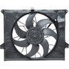 Universal Air Engine Cooling Fan Assembly for Mercedes-Benz FA50450C