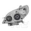 TYC Headlight Assembly for 03-08 Matrix 20-6411-00-9
