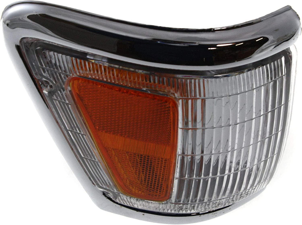 Corner Light for TOYOTA PICKUP 1992-1995 RH Assembly with Chrome Trim 4WD
