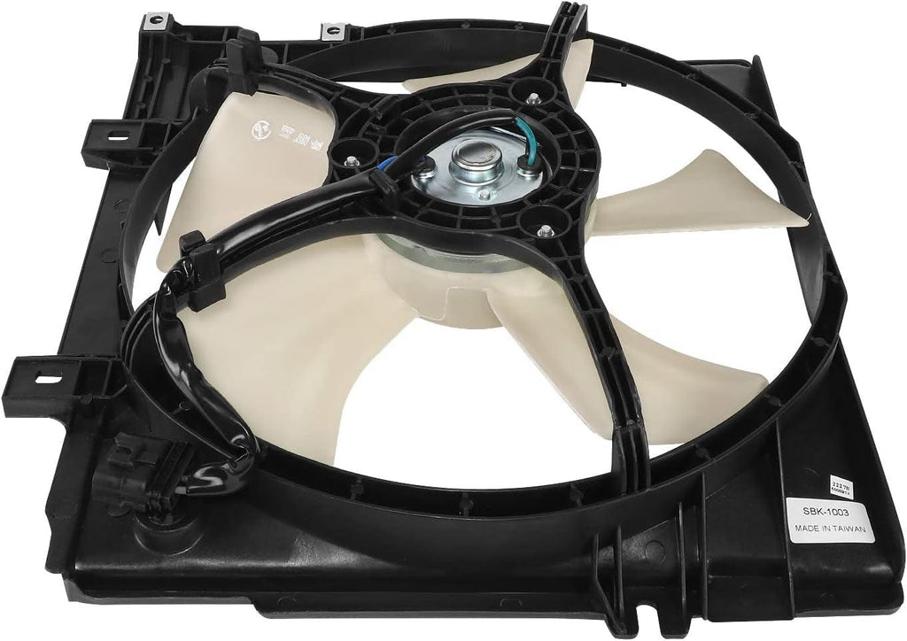 Factory Style Radiator Fan Assembly Compatible with 95-99 Subaru Legacy,Oem-Rf-0935