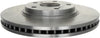980159R Professional Grade Disc Brake Rotor, Silver, 11.65