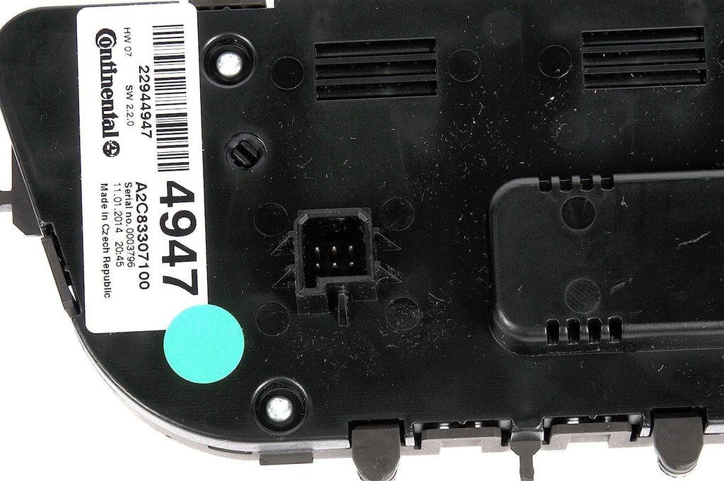 GM Original Equipment 15-74332 Cocoa Heating and Air Conditioning Control Panel