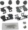 Gold 18K1839X Rear Disc Brake Caliper Hardware Kit with Clips, Seals, and Lubricant