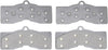 Silver 14D8 Organic Disc Brake Pad Set