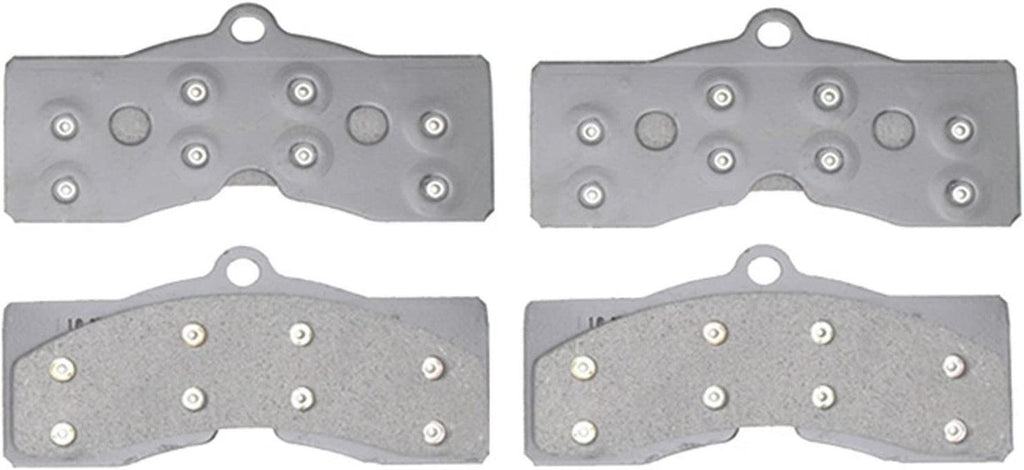 Silver 14D8 Organic Disc Brake Pad Set