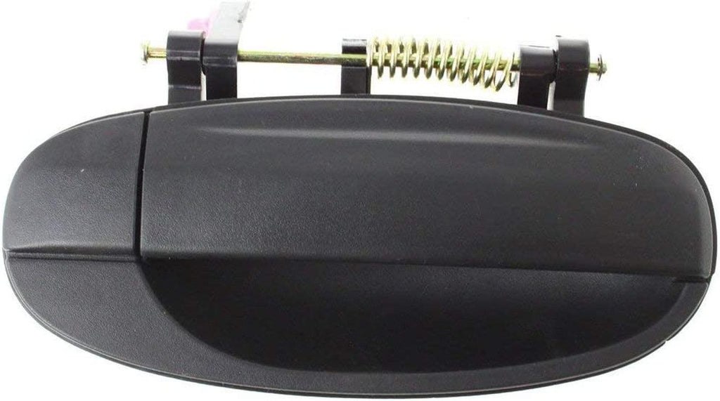 Front and Rear Exterior Door Handle Set of 4 Compatible with 2004-2006 Chevrolet Aveo, Fits 2006-2011 Chevrolet Aveo5 Textured Black Driver and Passenger Side