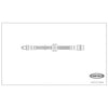 Corteco Brake Hydraulic Hose for Cooper Countryman, Cooper Paceman 19037284