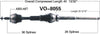 VO-8055 CV Axle