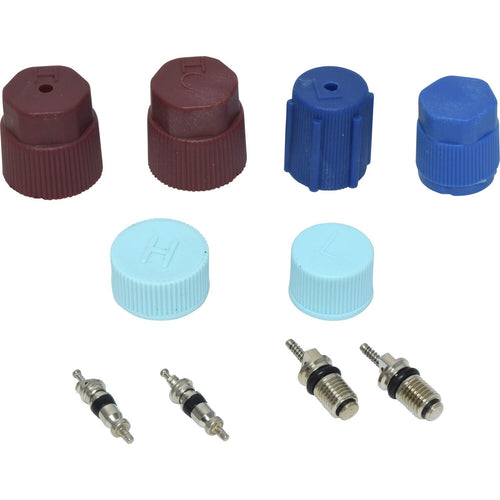 A/C System Valve Core and Cap Kit for ILX, RDX, MDX, RLX, TLX, Tl+More VC2909C