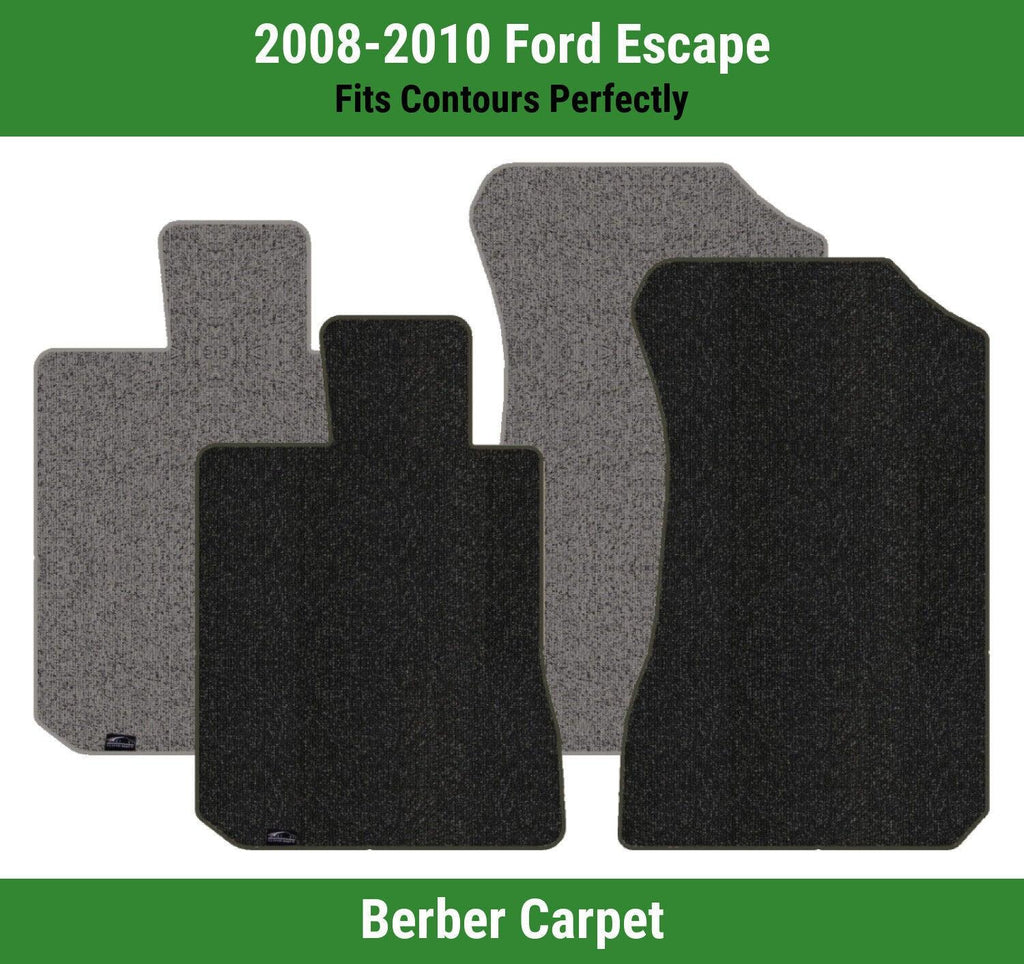 Lloyd Berber Front Row Carpet Mats for 2008-2010 Ford Escape