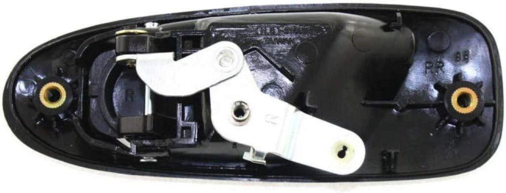 For Honda Civic Exterior Door Handle Rear, Passenger Side Smooth Black (1992-1995) | Trim: DX/LX/EX | HO1521102 | 72640SR4J01ZC