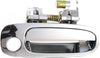 Aftermarket Front Exterior Door Handle Compatible with 1998-2002 Toyota Corollachevrolet Prizm, Set of 2, Driver and Passenger Side, Chrome
