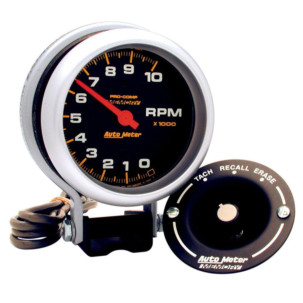 3-3/4 in. PEDESTAL TACHOMETER 0-10000 RPM PRO-COMP - greatparts