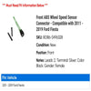 Front ABS Wheel Speed Sensor Connector - Compatible with 2011 - 2019 Ford Fiesta 2012 2013 2014 2015 2016 2017 2018