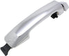 Exterior Door Handle Set Compatible with 2007-2021 Toyota Tundra, Fits 2008-2020 Toyota Sequoia